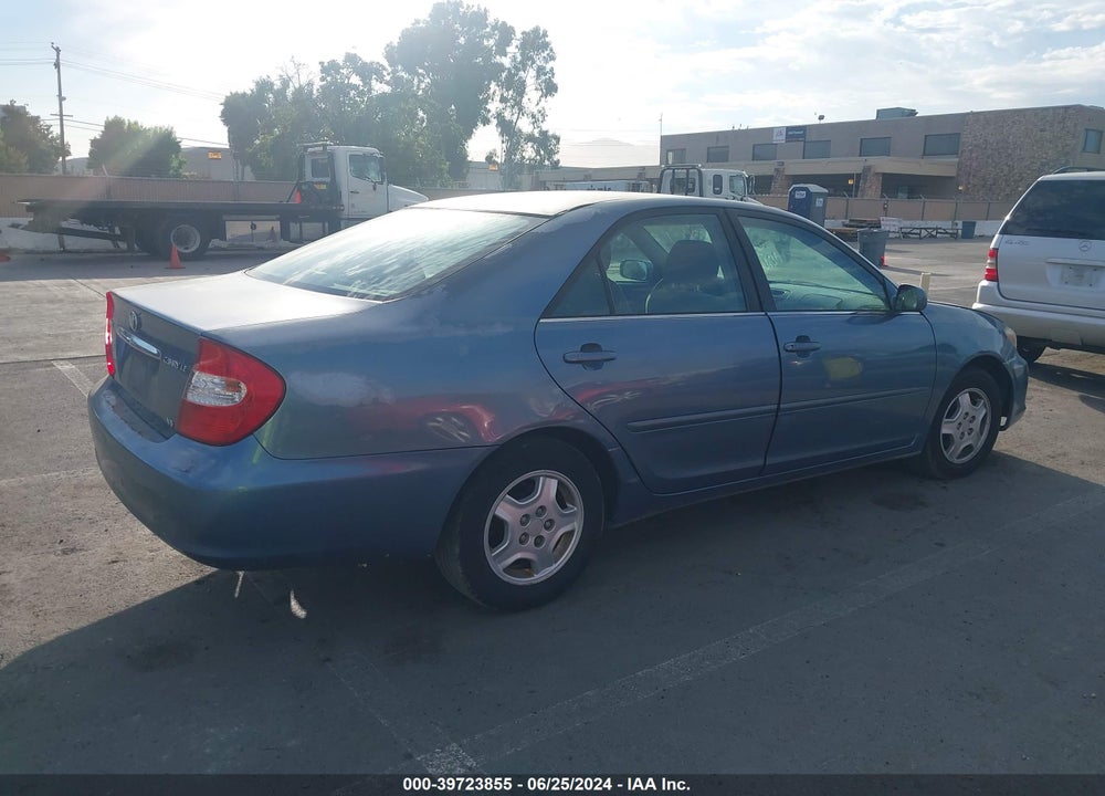 2002 TOYOTA CAMRY LE V6 VIN: 4T1BF30K32U502809