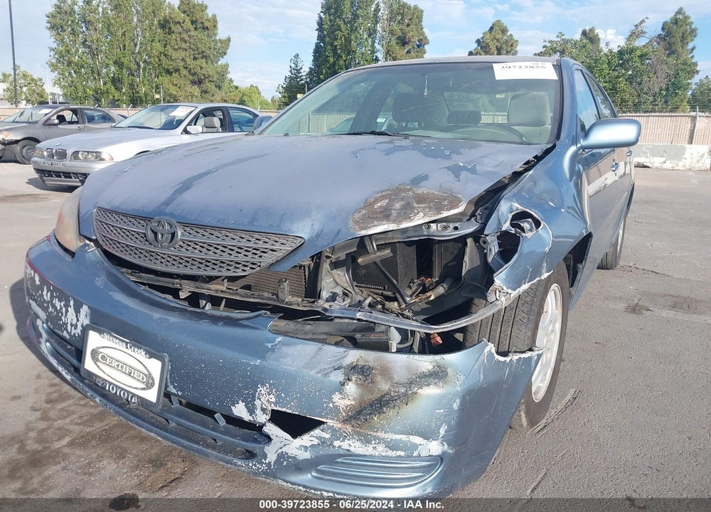 2002 TOYOTA CAMRY LE V6 VIN: 4T1BF30K32U502809