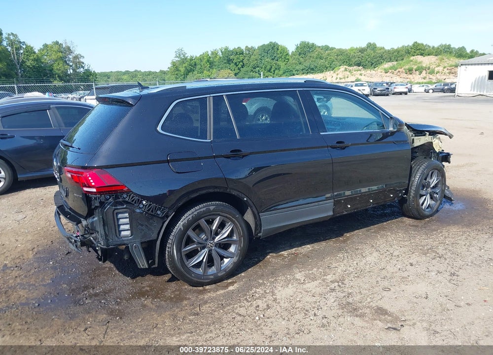 2022 VOLKSWAGEN TIGUAN 2.0T SE VIN: 3VV2B7AX4NM143241