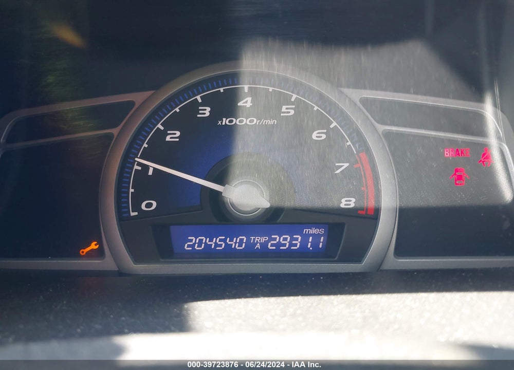 2007 HONDA CIVIC VIN: 2HGFG11687H550701