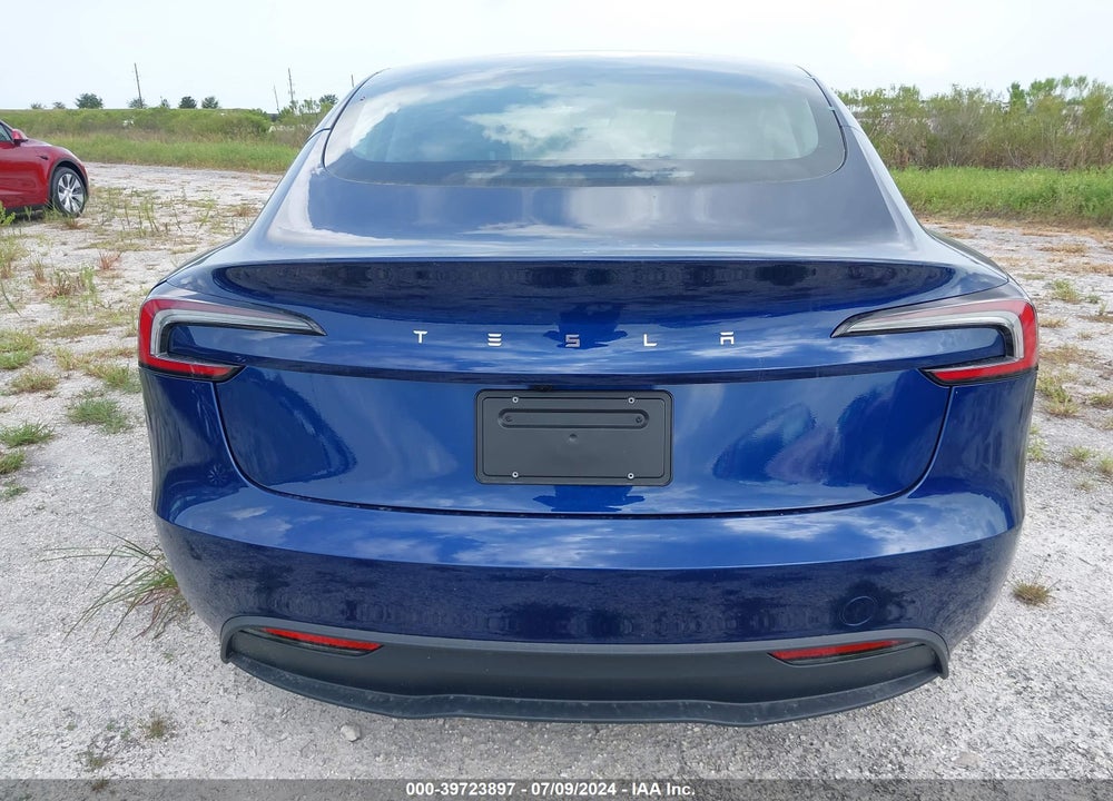 2024 TESLA MODEL 3 REAR-WHEEL DRIVE VIN: 5YJ3E1EA1RF760216