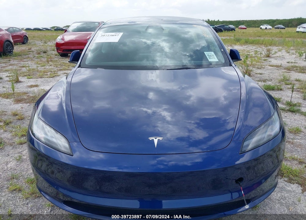 2024 TESLA MODEL 3 REAR-WHEEL DRIVE VIN: 5YJ3E1EA1RF760216