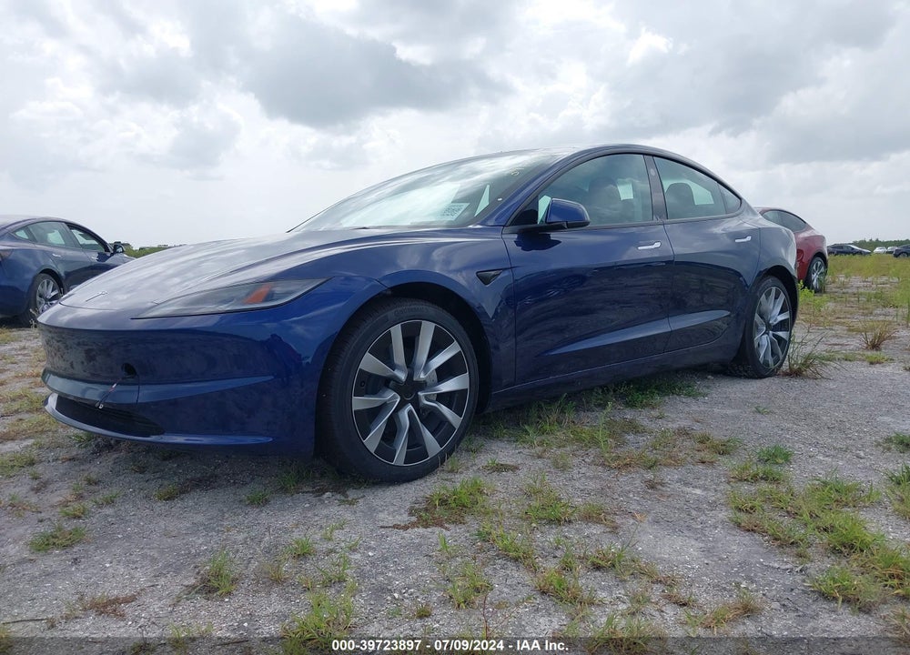 2024 TESLA MODEL 3 REAR-WHEEL DRIVE VIN: 5YJ3E1EA1RF760216