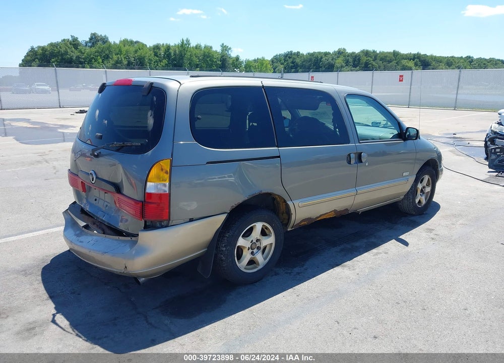 1999 MERCURY VILLAGER ESTATE/SPORT VIN: 4M2XV11T0XDJ40335