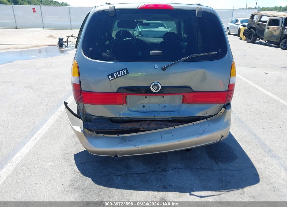 1999 MERCURY VILLAGER ESTATE/SPORT VIN: 4M2XV11T0XDJ40335