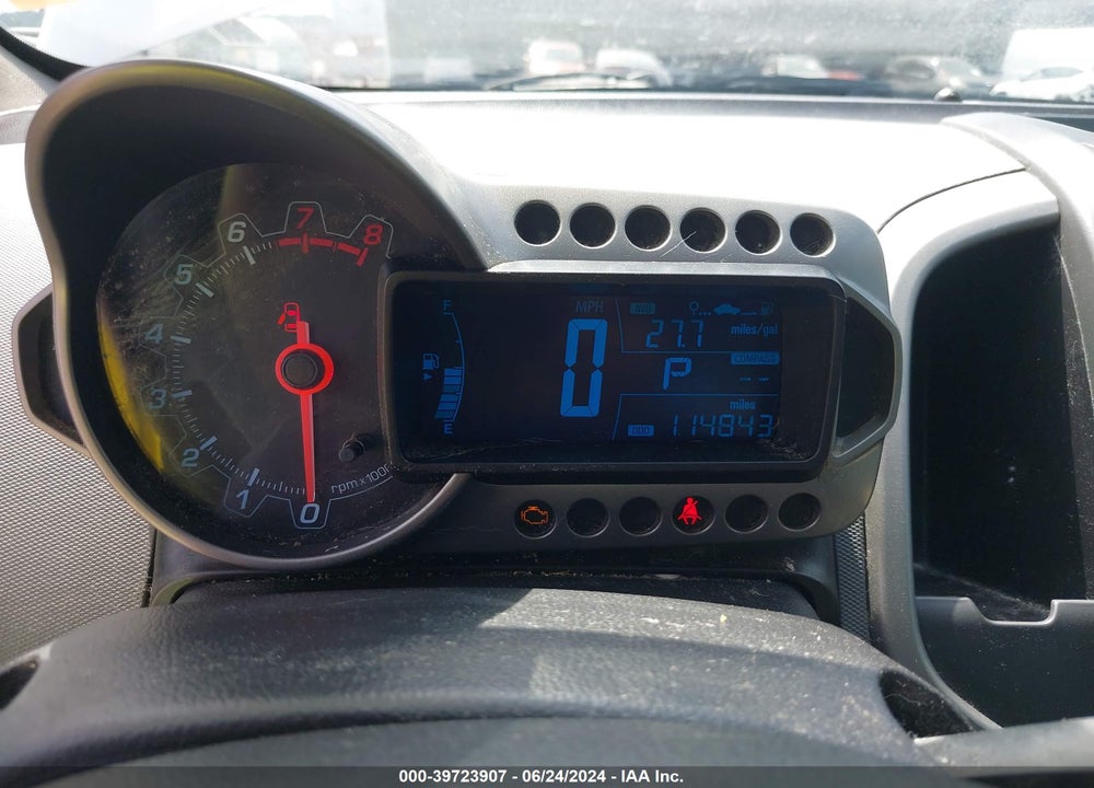 2014 CHEVROLET SONIC LT AUTO VIN: 1G1JC5SH6E4199799
