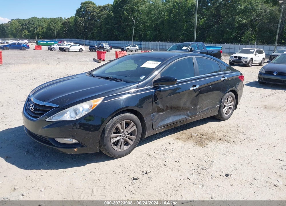 2013 HYUNDAI SONATA GLS VIN: 5NPEB4AC9DH558695