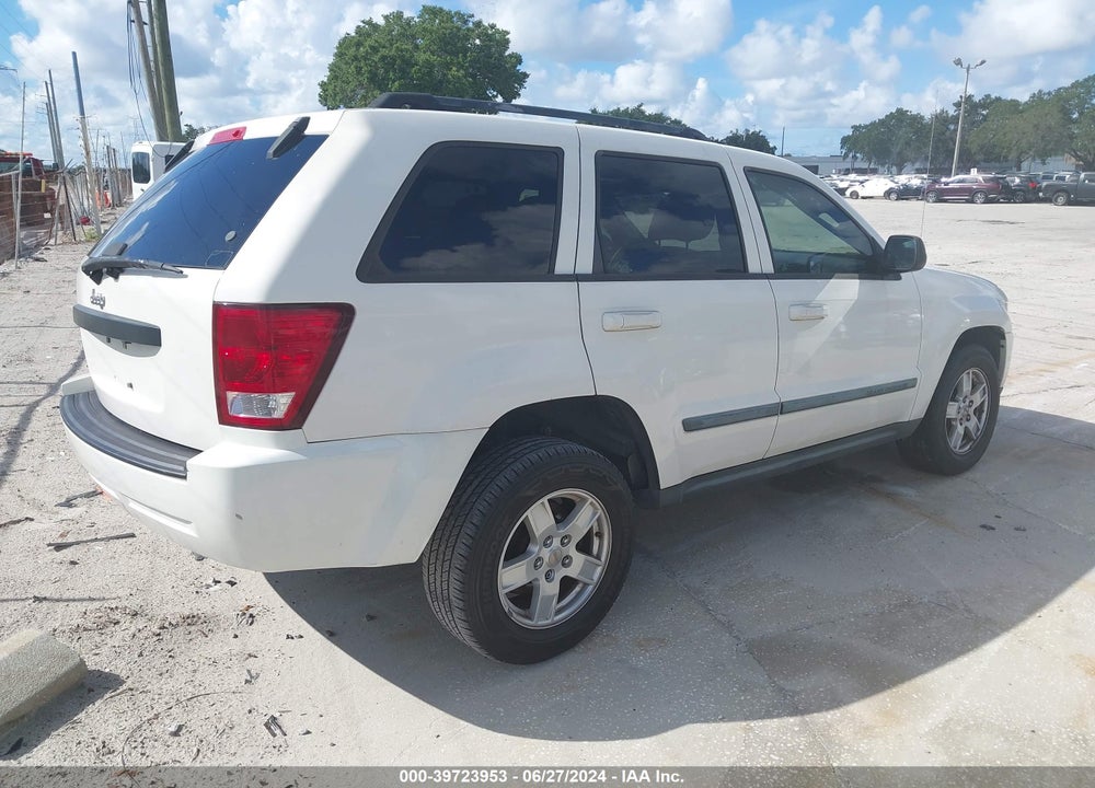 2007 JEEP GRAND CHEROKEE LAREDO VIN: 1J8GS48K27C663304