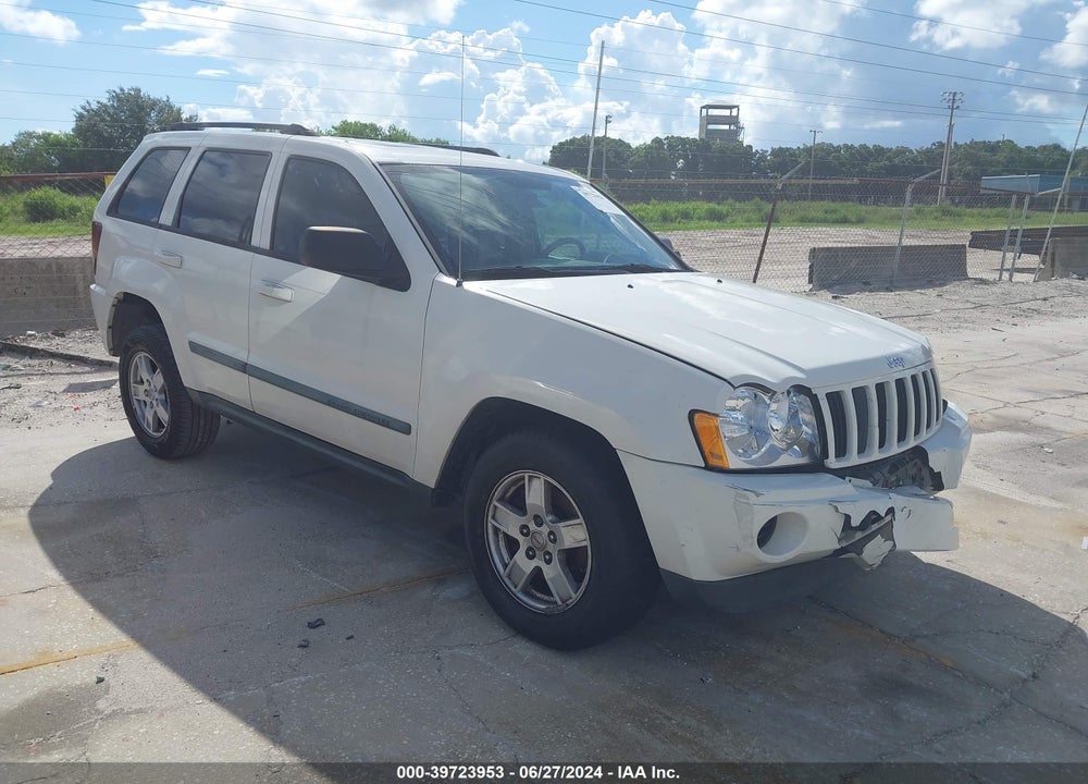2007 JEEP GRAND CHEROKEE LAREDO VIN: 1J8GS48K27C663304