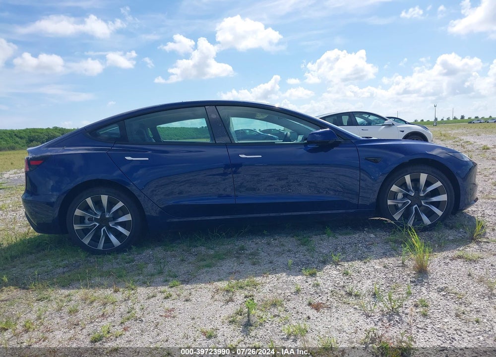 2024 TESLA MODEL 3 REAR-WHEEL DRIVE VIN: 5YJ3E1EA4RF748805