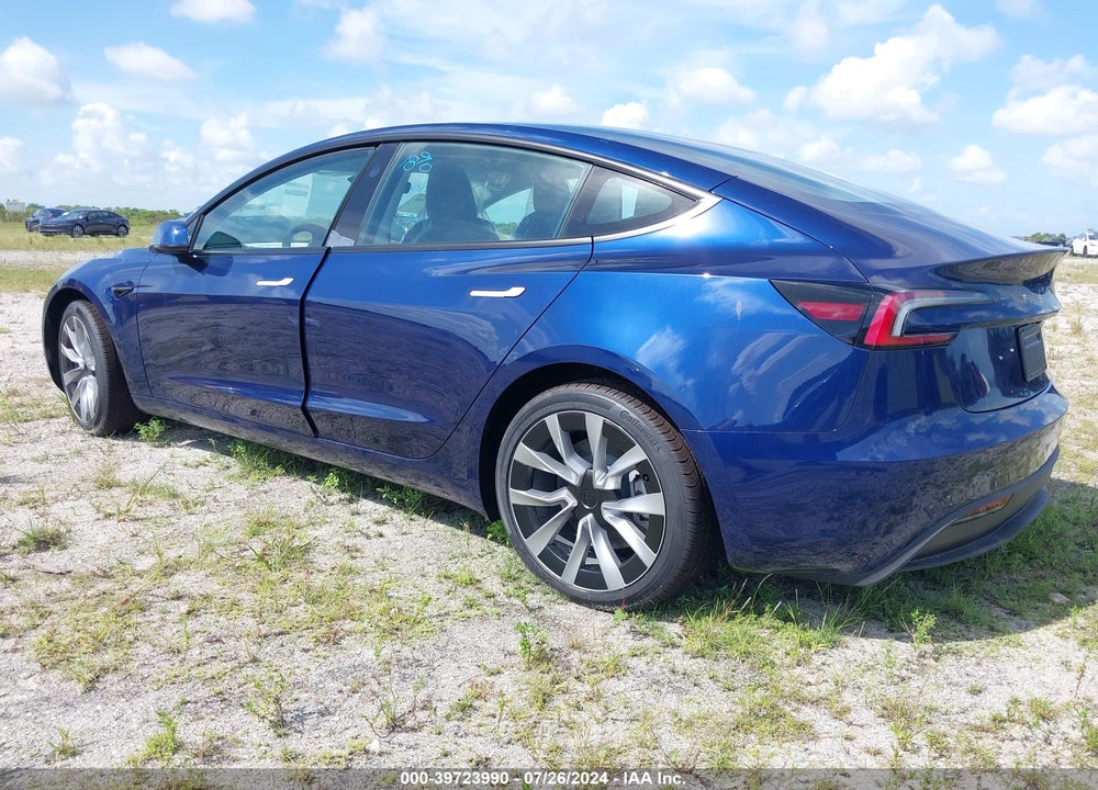 2024 TESLA MODEL 3 REAR-WHEEL DRIVE VIN: 5YJ3E1EA4RF748805