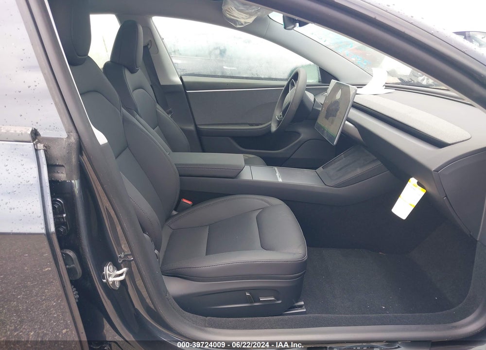 2024 TESLA MODEL 3 REAR-WHEEL DRIVE VIN: 5YJ3E1EA4RF784591