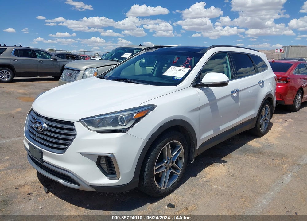 2017 HYUNDAI SANTA FE SE ULTIMATE VIN: KM8SR4HF2HU194741