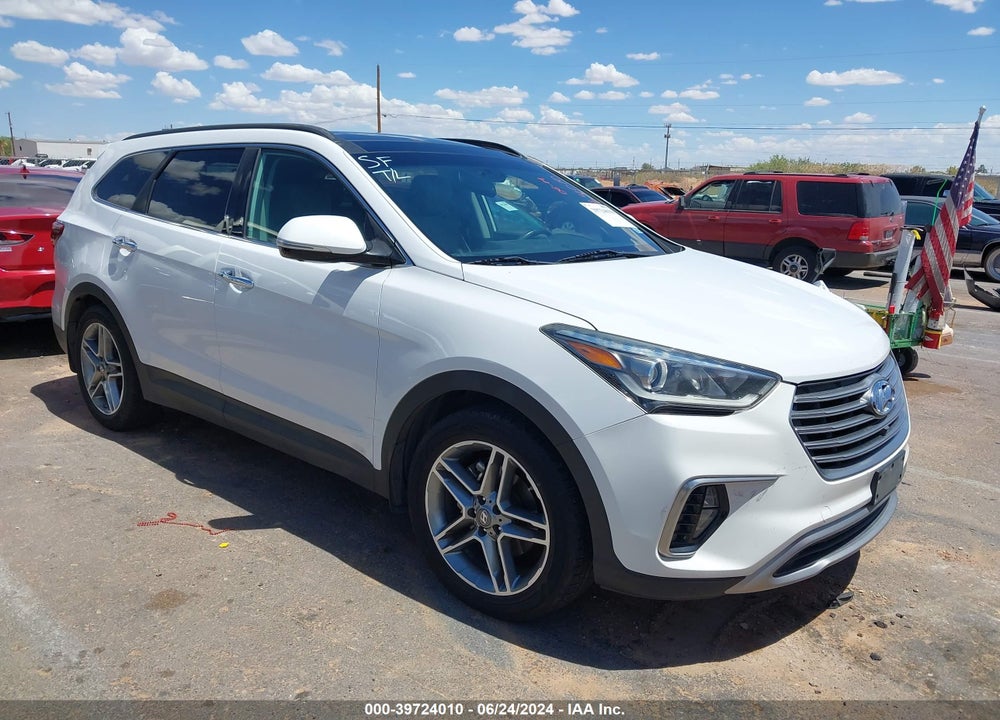 2017 HYUNDAI SANTA FE SE ULTIMATE VIN: KM8SR4HF2HU194741