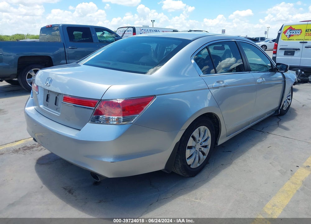 2012 HONDA ACCORD 2.4 LX VIN: 1HGCP2F32CA027917