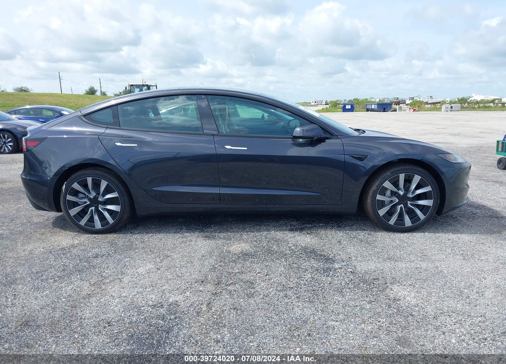 2024 TESLA MODEL 3 REAR-WHEEL DRIVE VIN: 5YJ3E1EA5RF750627