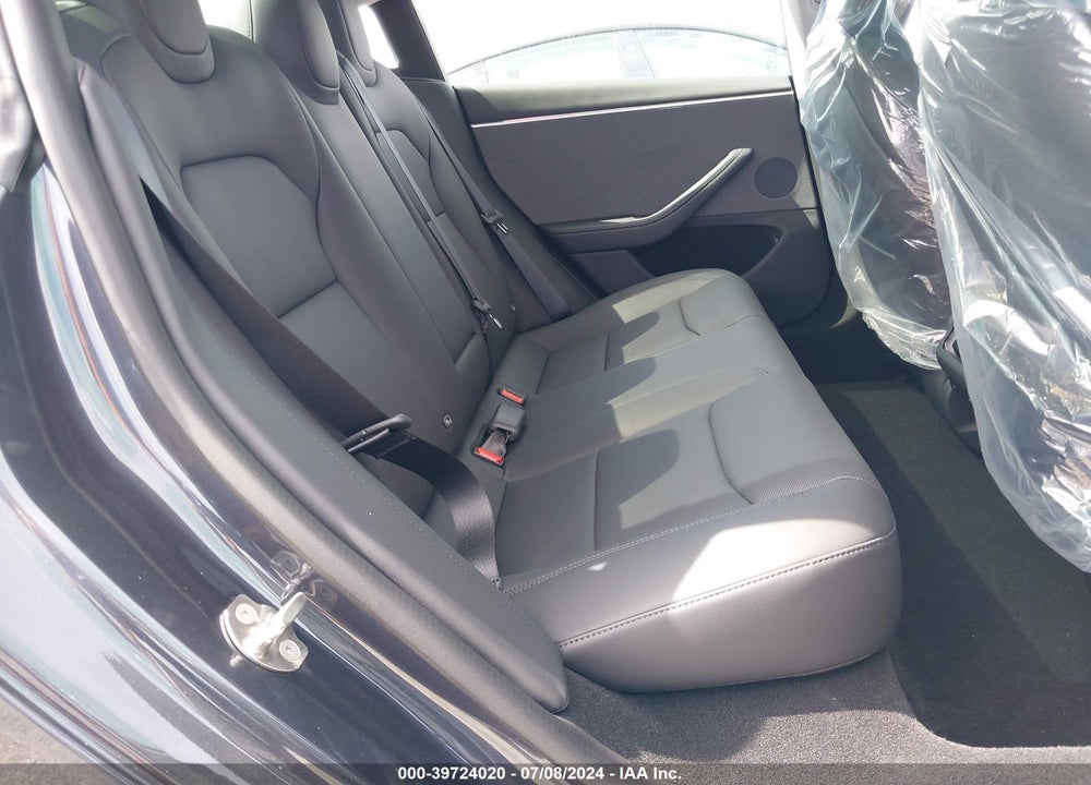 2024 TESLA MODEL 3 REAR-WHEEL DRIVE VIN: 5YJ3E1EA5RF750627