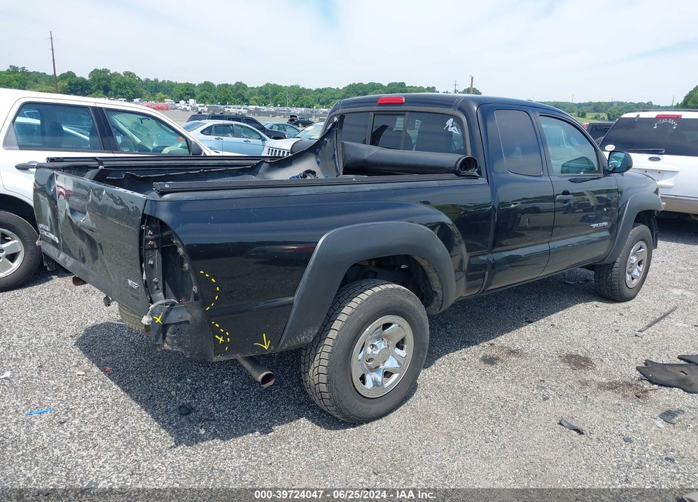 2014 TOYOTA TACOMA BASE V6 VIN: 5TFUU4EN0EX104696