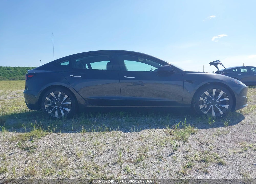 2024 TESLA MODEL 3 REAR-WHEEL DRIVE VIN: 5YJ3E1EA5RF752426
