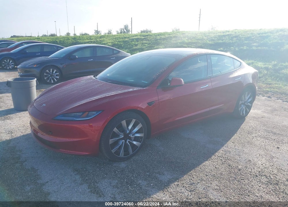 2024 TESLA MODEL 3 REAR-WHEEL DRIVE VIN: 5YJ3E1EA5RF752510