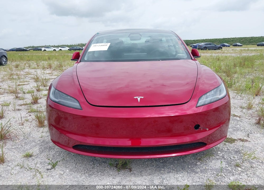 2024 TESLA MODEL 3 REAR-WHEEL DRIVE VIN: 5YJ3E1EA5RF752510