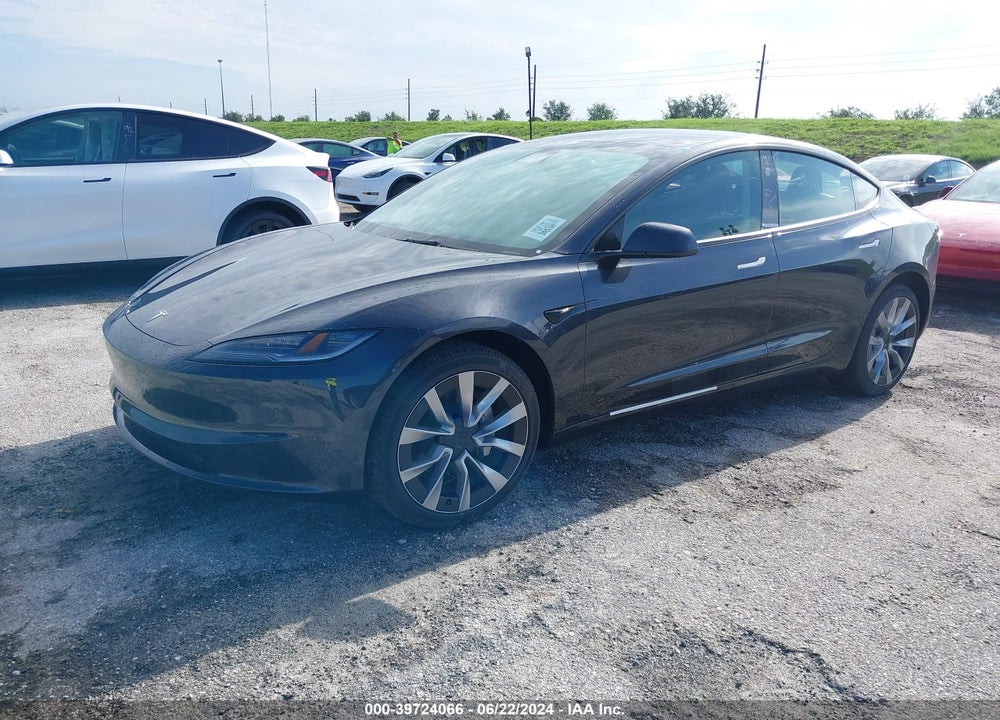 2024 TESLA MODEL 3 REAR-WHEEL DRIVE VIN: 5YJ3E1EA6RF742617