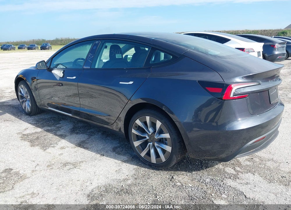 2024 TESLA MODEL 3 REAR-WHEEL DRIVE VIN: 5YJ3E1EA6RF742617