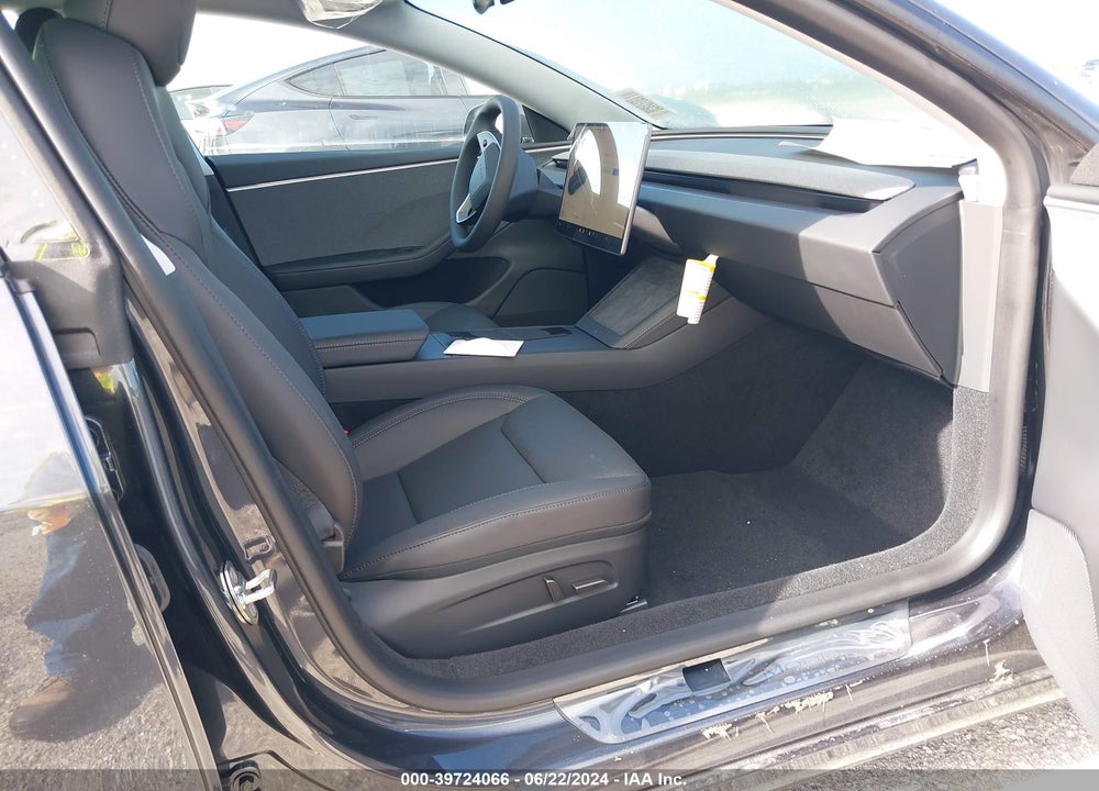 2024 TESLA MODEL 3 REAR-WHEEL DRIVE VIN: 5YJ3E1EA6RF742617