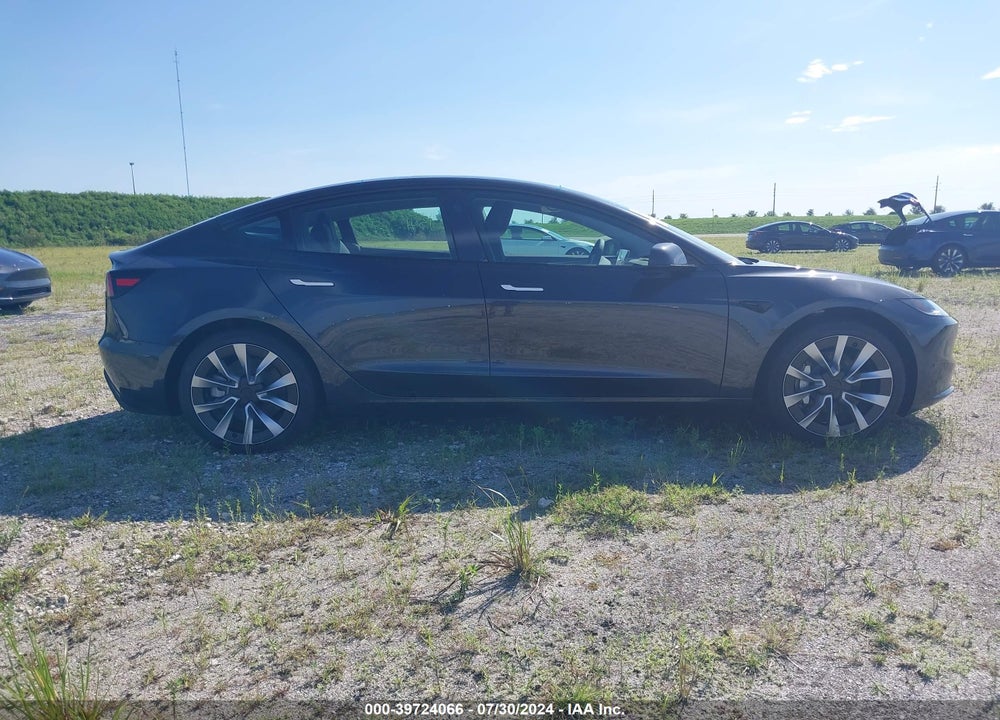 2024 TESLA MODEL 3 REAR-WHEEL DRIVE VIN: 5YJ3E1EA6RF742617