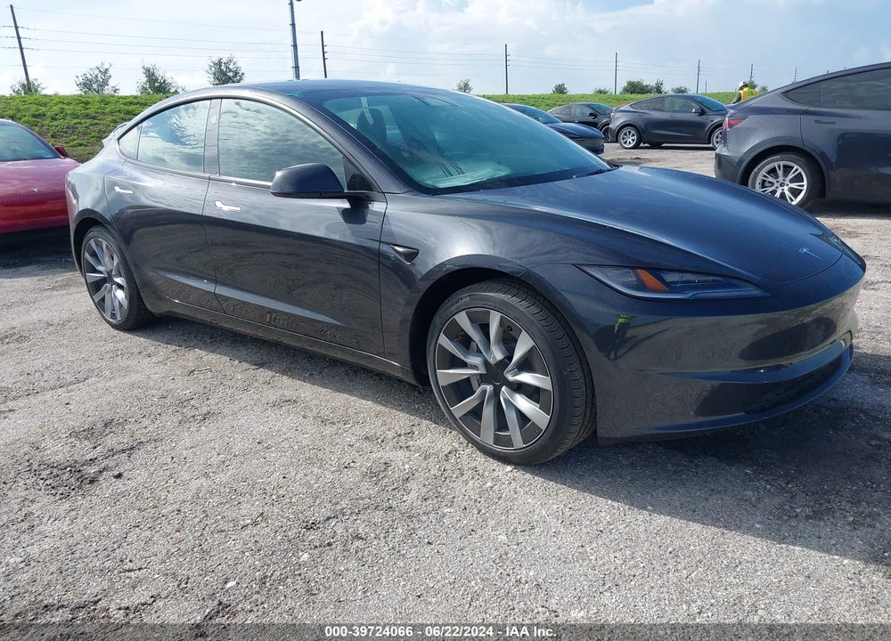 2024 TESLA MODEL 3 REAR-WHEEL DRIVE VIN: 5YJ3E1EA6RF742617