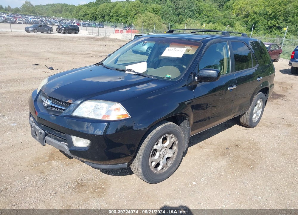 2002 ACURA MDX VIN: 2HNYD18672H548754