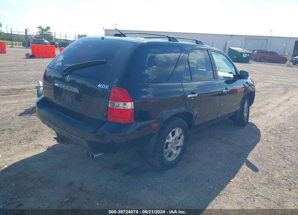 2002 ACURA MDX VIN: 2HNYD18672H548754
