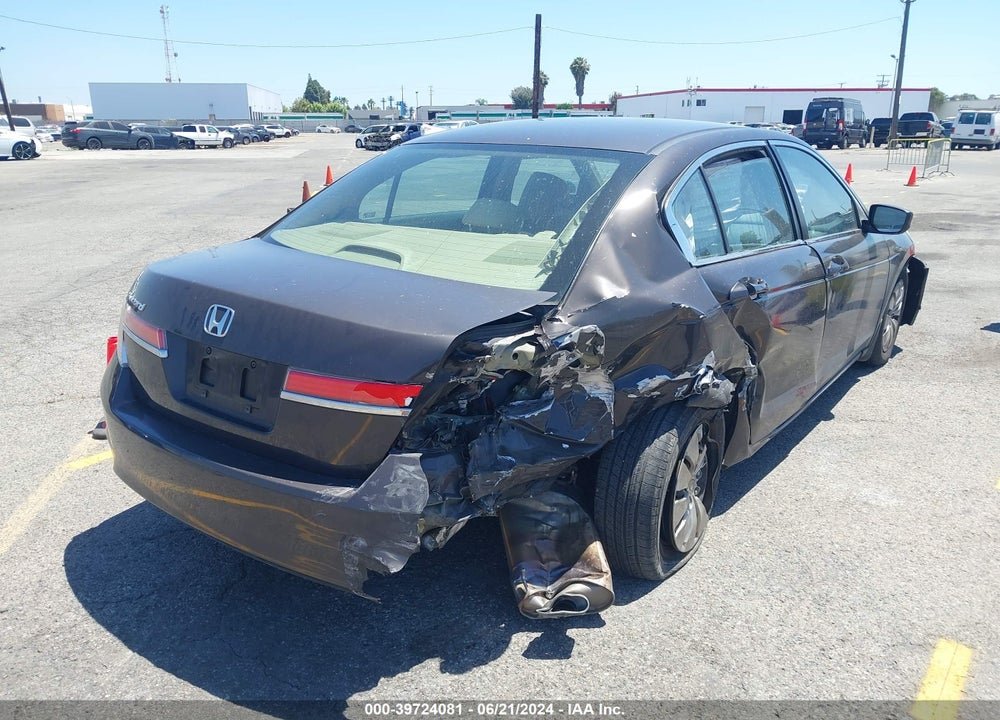 2011 HONDA ACCORD 2.4 LX VIN: 1HGCP2F34BA089530