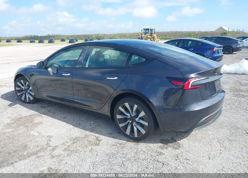 2024 TESLA MODEL 3 REAR-WHEEL DRIVE VIN: 5YJ3E1EA6RF751608