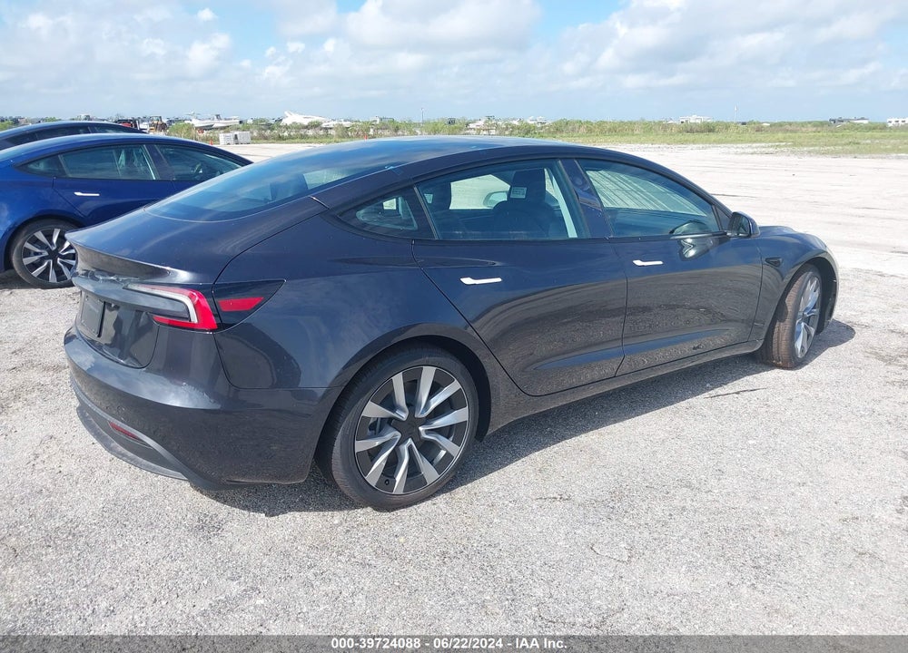 2024 TESLA MODEL 3 REAR-WHEEL DRIVE VIN: 5YJ3E1EA6RF751608