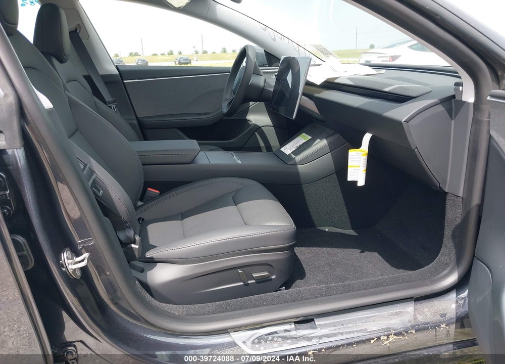 2024 TESLA MODEL 3 REAR-WHEEL DRIVE VIN: 5YJ3E1EA6RF751608