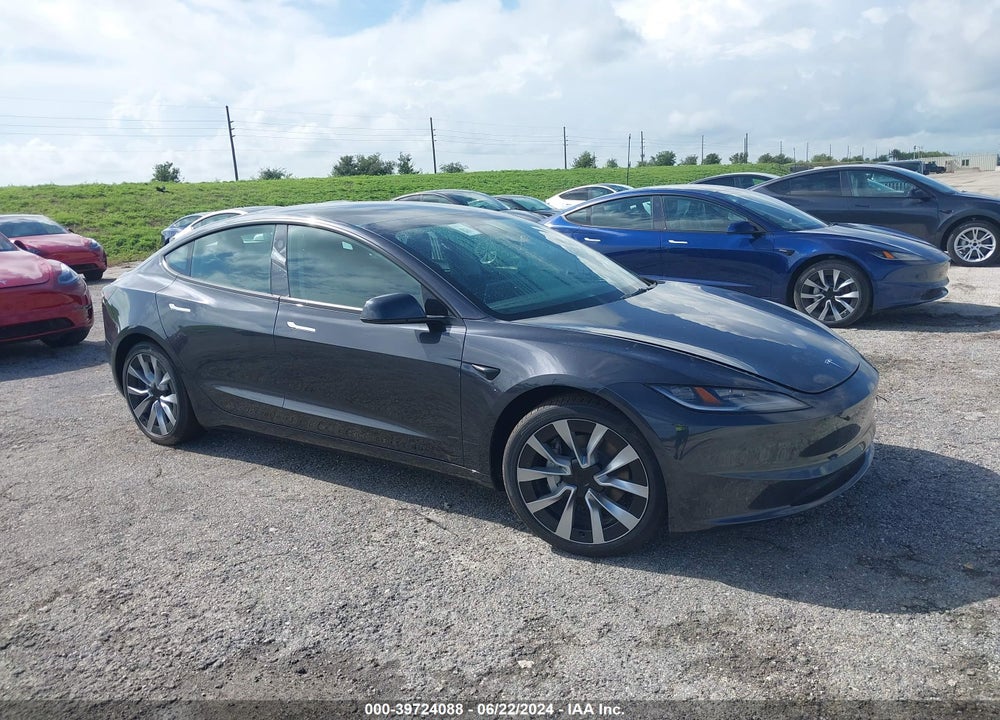 2024 TESLA MODEL 3 REAR-WHEEL DRIVE VIN: 5YJ3E1EA6RF751608