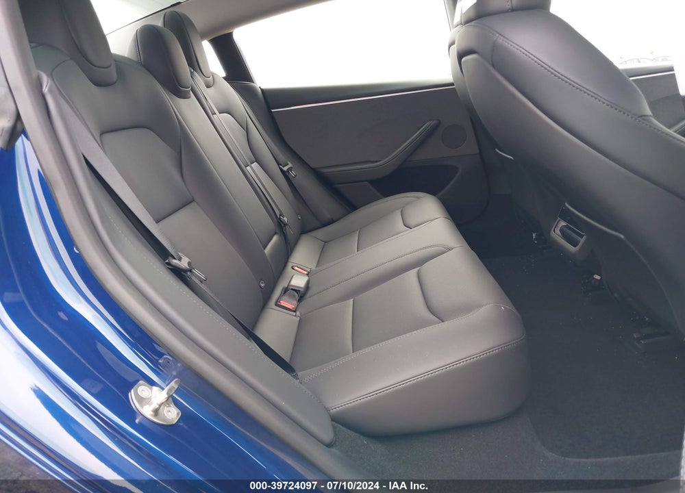 2024 TESLA MODEL 3 REAR-WHEEL DRIVE VIN: 5YJ3E1EA7RF750726