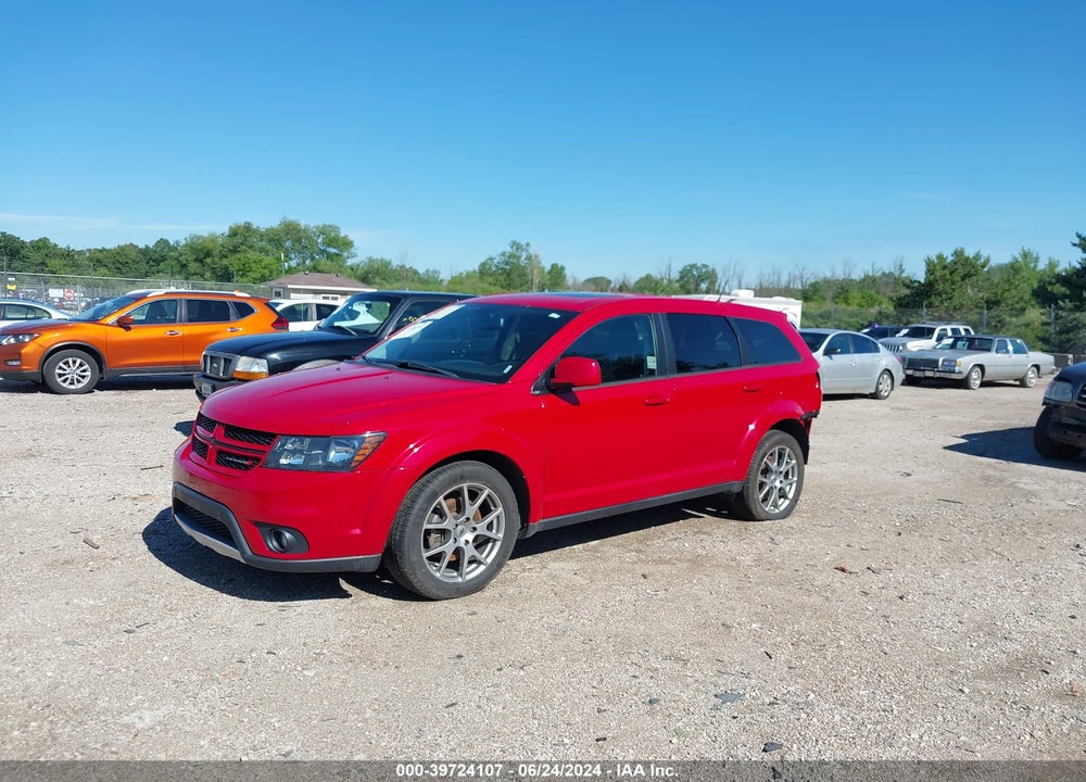 2018 DODGE JOURNEY GT AWD VIN: 3C4PDDEG9JT344950