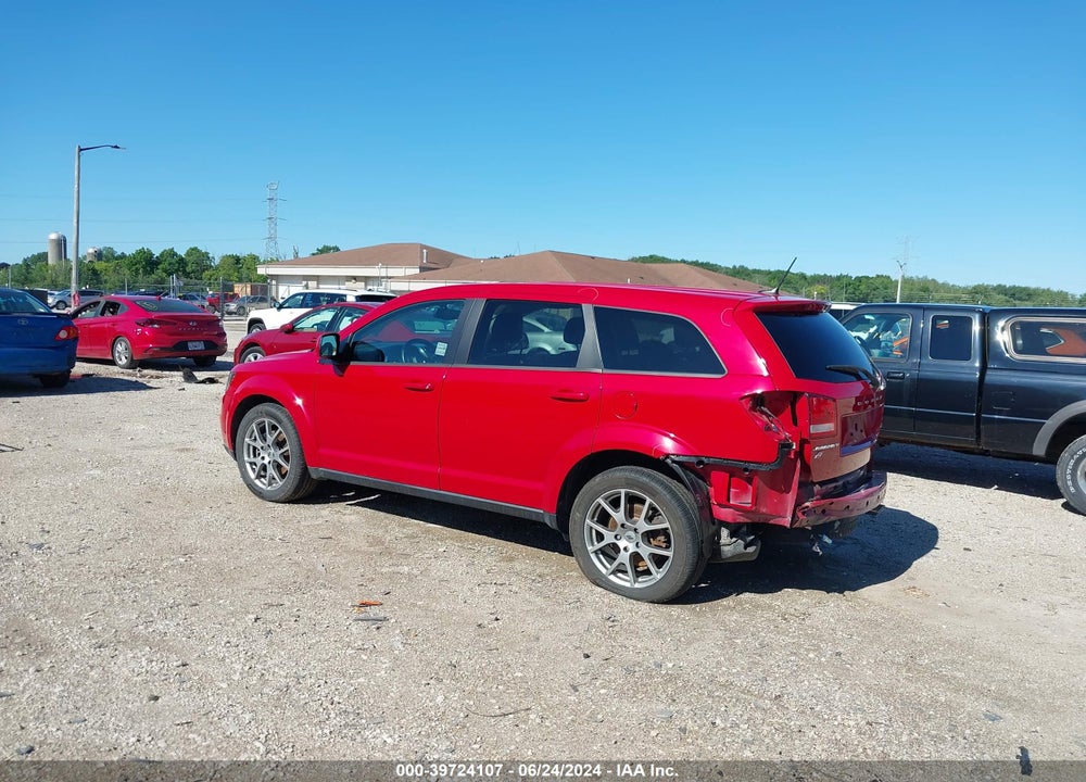 2018 DODGE JOURNEY GT AWD VIN: 3C4PDDEG9JT344950