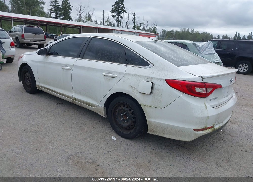 2016 HYUNDAI SONATA SE VIN: 5NPE24AF1GH344847