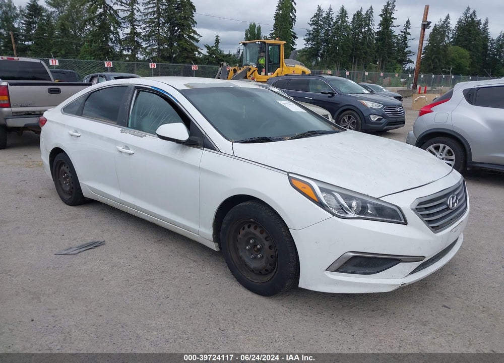 2016 HYUNDAI SONATA SE VIN: 5NPE24AF1GH344847