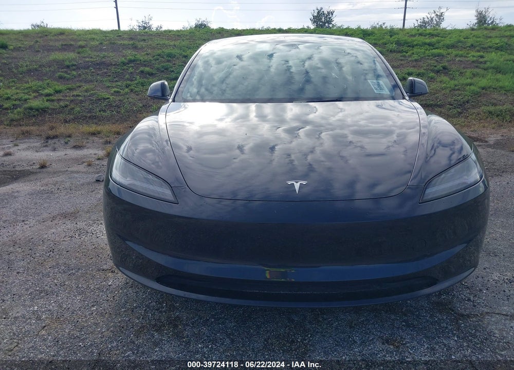 2024 TESLA MODEL 3 REAR-WHEEL DRIVE VIN: 5YJ3E1EA8RF751612
