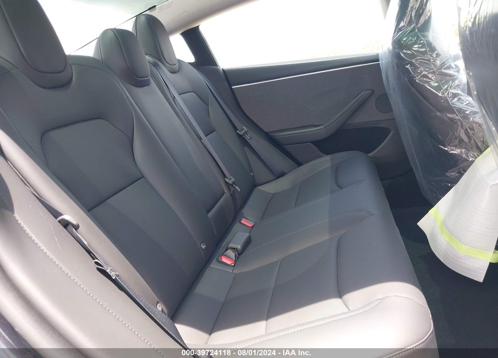 2024 TESLA MODEL 3 REAR-WHEEL DRIVE VIN: 5YJ3E1EA8RF751612