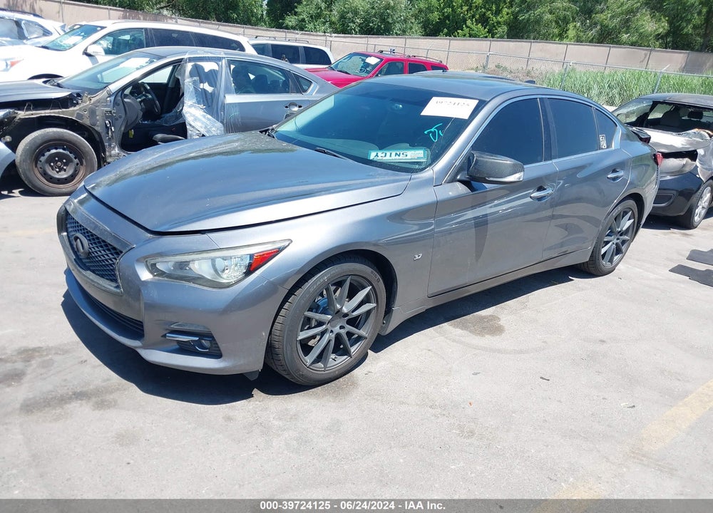2015 INFINITI Q50 PREMIUM VIN: JN1BV7AR4FM406593