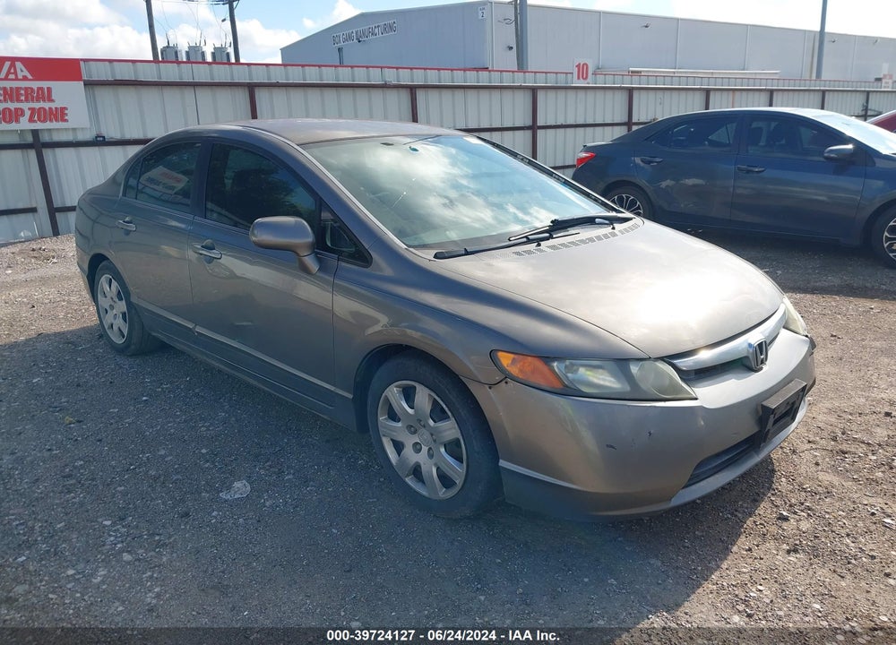 2007 HONDA CIVIC LX VIN: 1HGFA15527L132592
