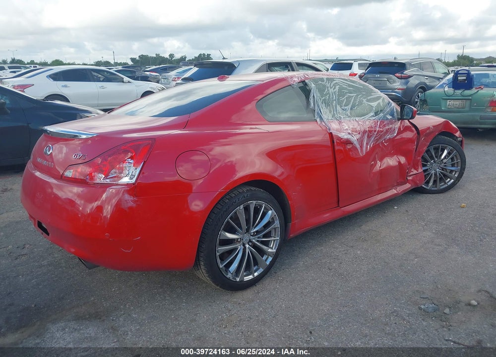 2011 INFINITI G37 JOURNEY VIN: JN1CV6EK0BM213945