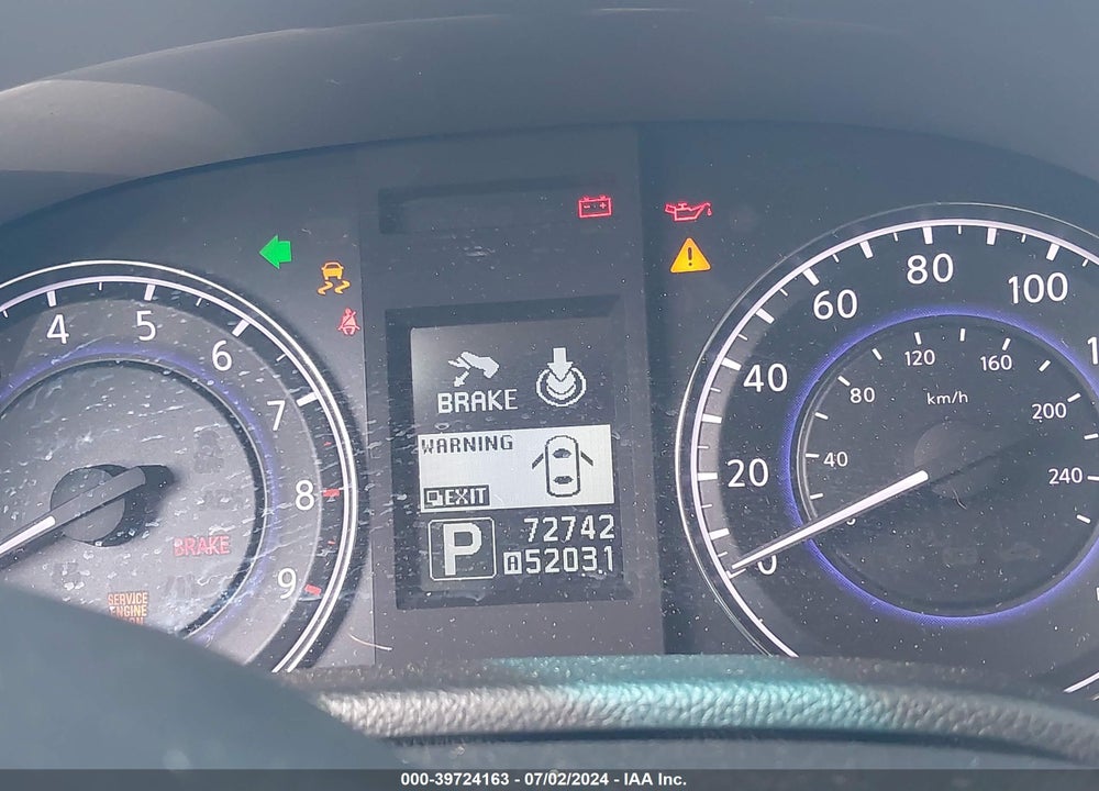 2011 INFINITI G37 JOURNEY VIN: JN1CV6EK0BM213945