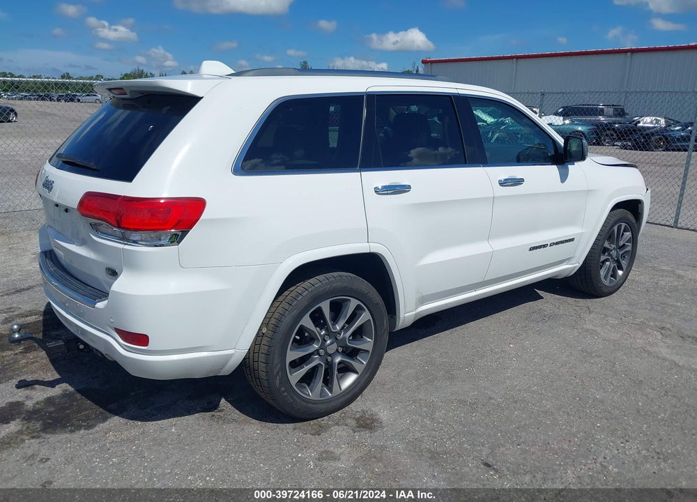 2018 JEEP GRAND CHEROKEE OVERLAND 4X2 VIN: 1C4RJECG0JC433781