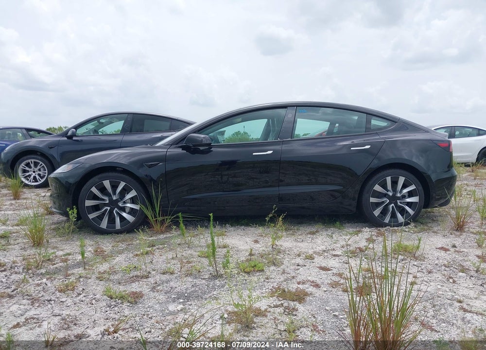 2024 TESLA MODEL 3 REAR-WHEEL DRIVE VIN: 5YJ3E1EA9RF749853